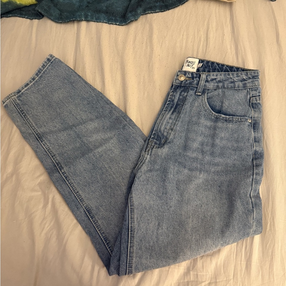 Princess Polly Light Blue Jeans